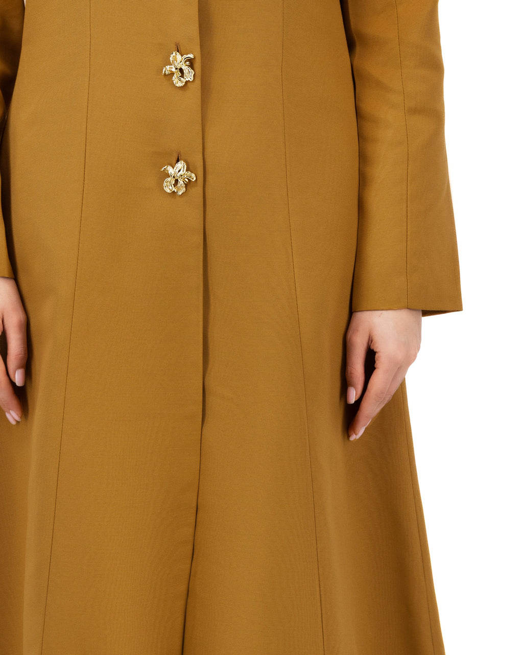 Timber Bloom - Gold | Abaya