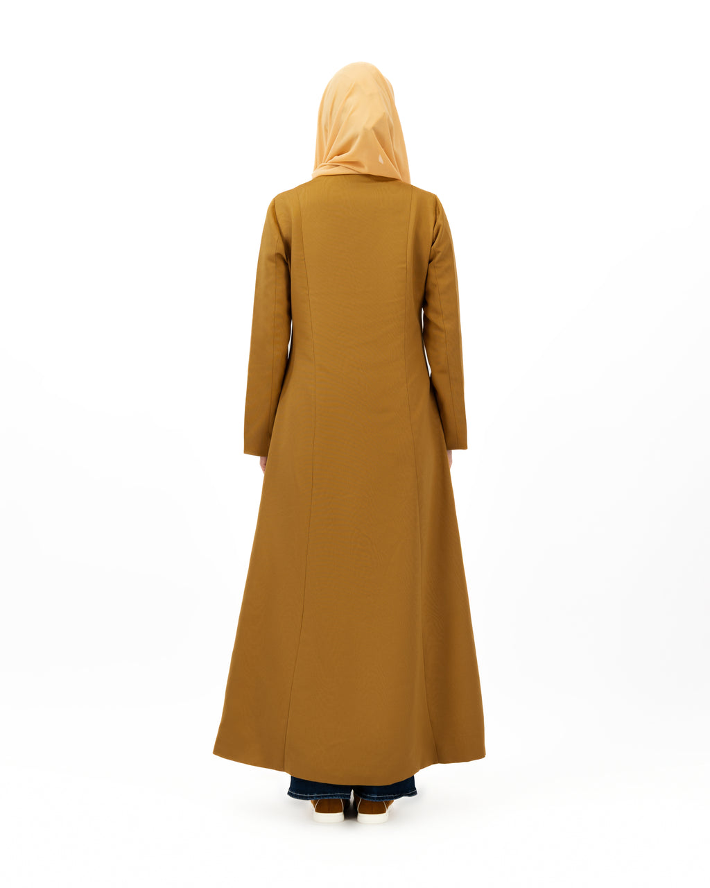 Timber Bloom - Gold | Abaya
