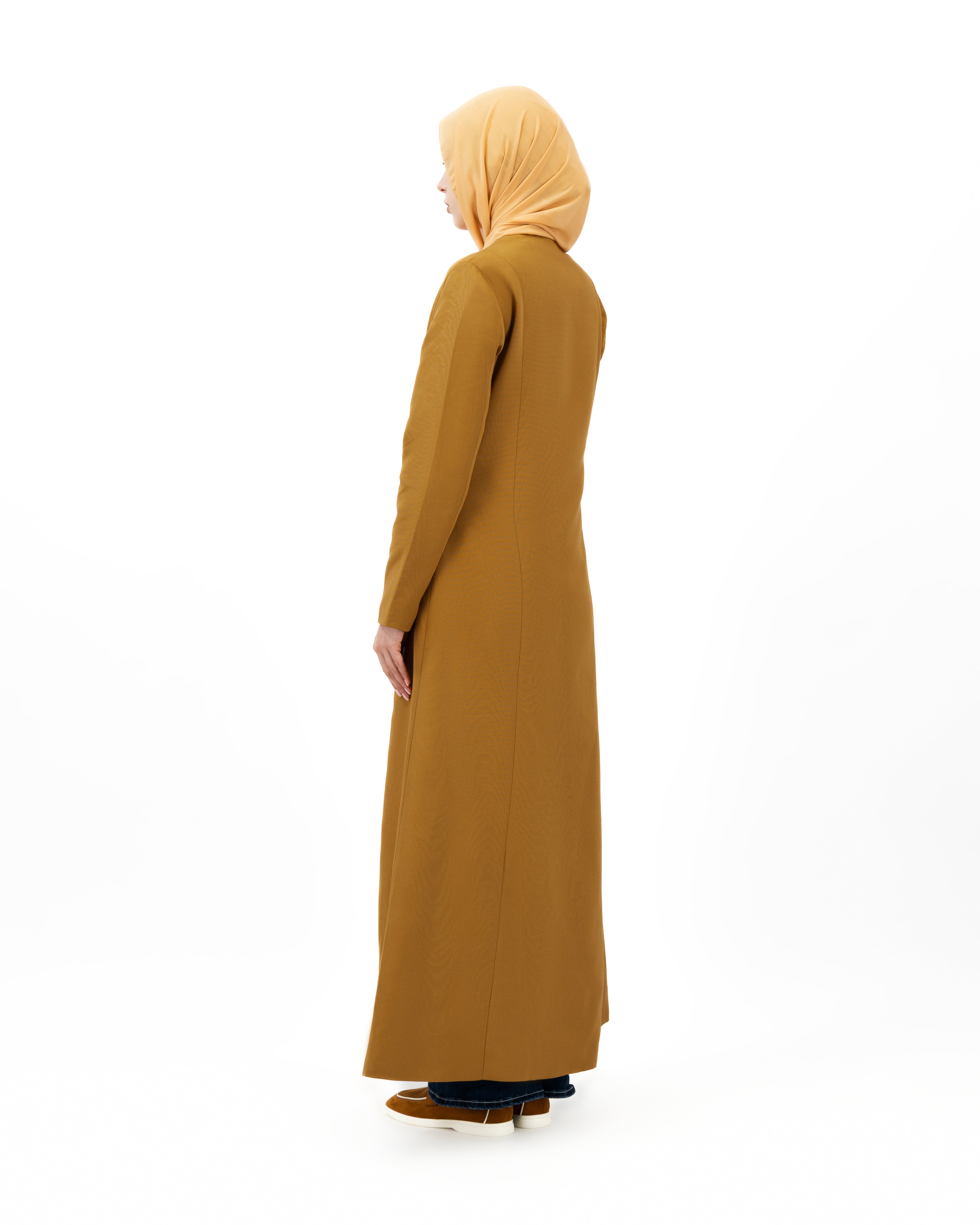 Timber Bloom - Gold | Abaya