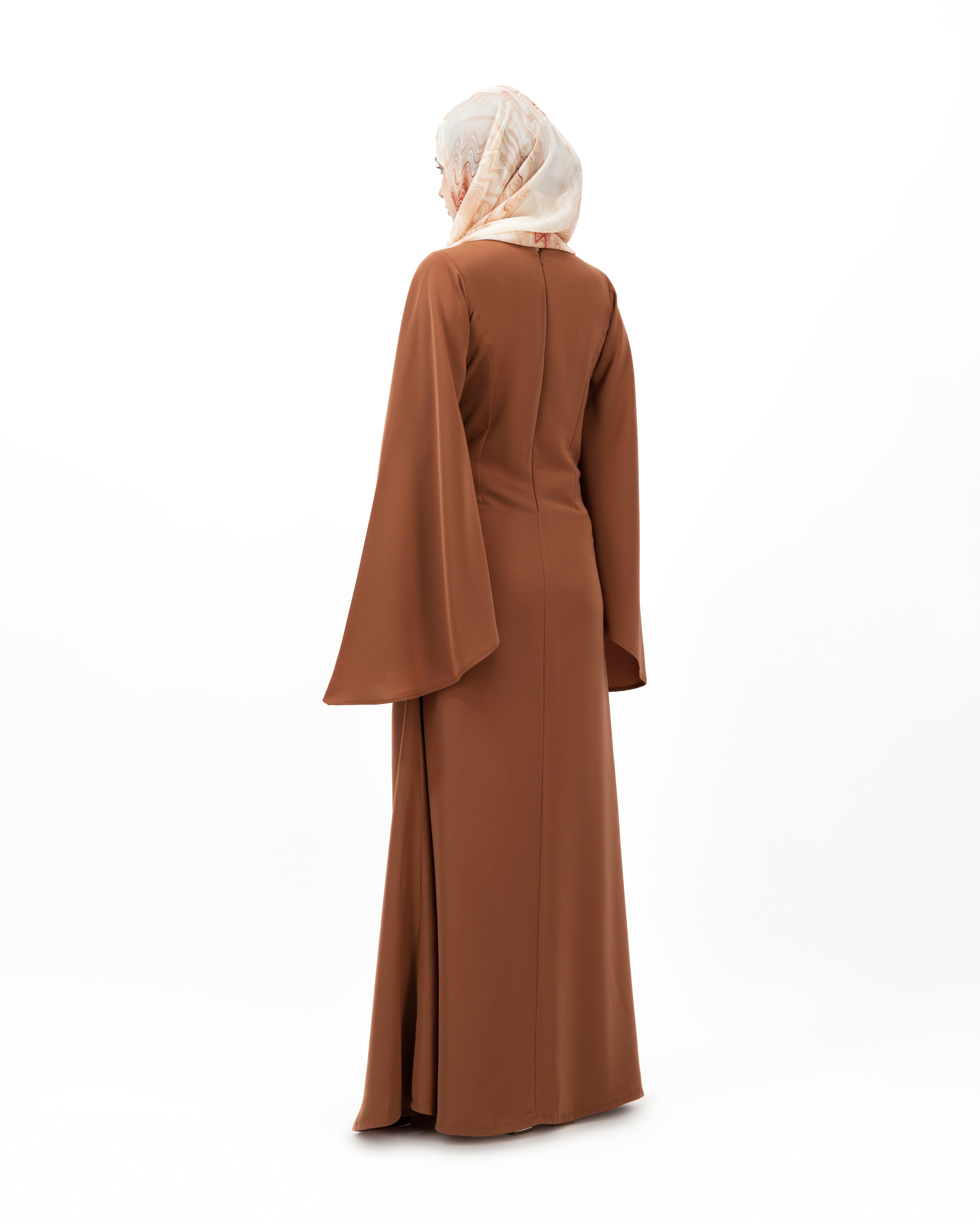 Destined - Dark Dusty Rose | Long Sleeves Maxi Dress