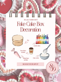 Fake Cake Box Decoration