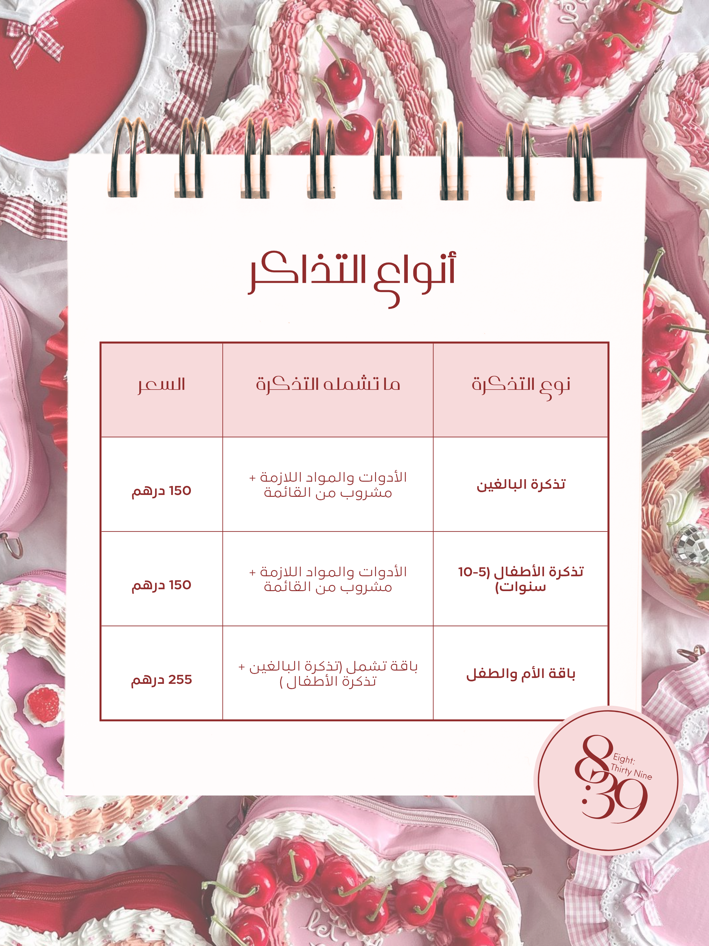 Fake Cake Box Decoration